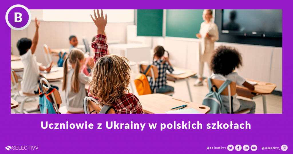 uczniowie z ukrainy w polskich szkołach
